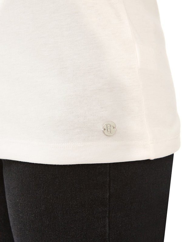 PennyPlain High Neck Top - Ivory