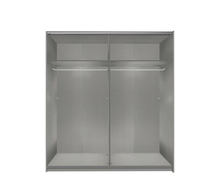 TJ's Furniture Erine White Sliding Wardrobe