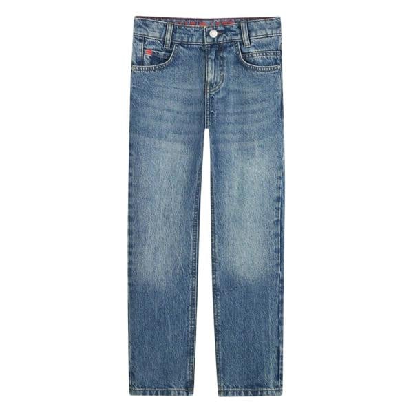 Hugo Childrens/Kids Denim Straight Jeans - Blue Stone - 