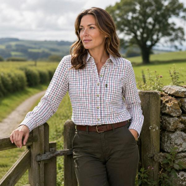 Game Ladies Tattersall Shirt