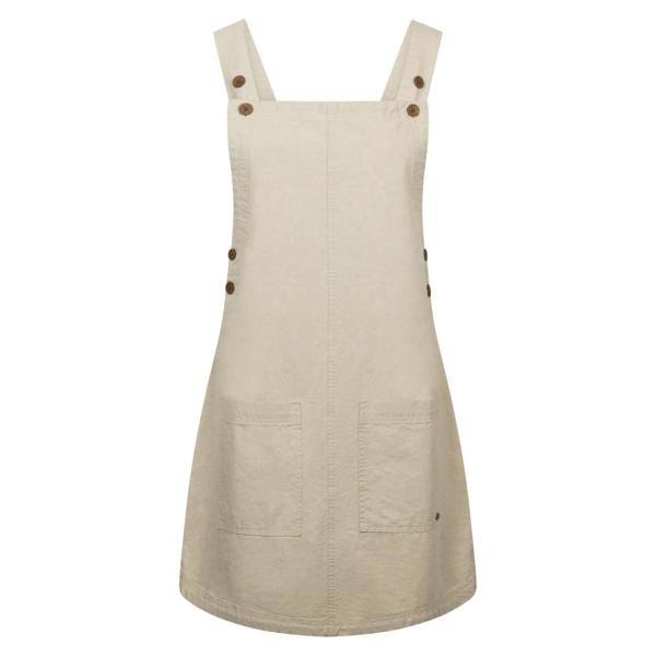 Trespass Women's Twirl Casual Dress - Oatmilk