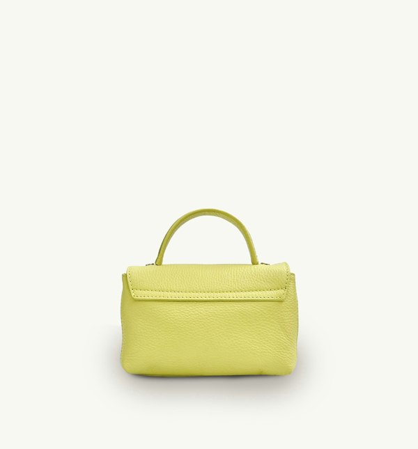 Apatchy London The Rachel Lemon Leather Bag