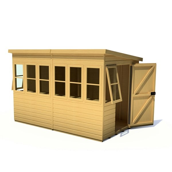 8x6 Sun Pent Potting Shed - Best Shed