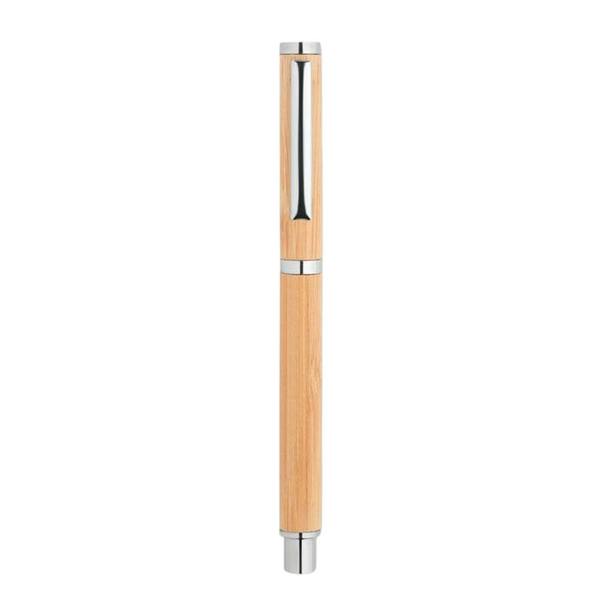 MidOcean Cairo Bamboo Gel Rollerball Pen - Wood - 