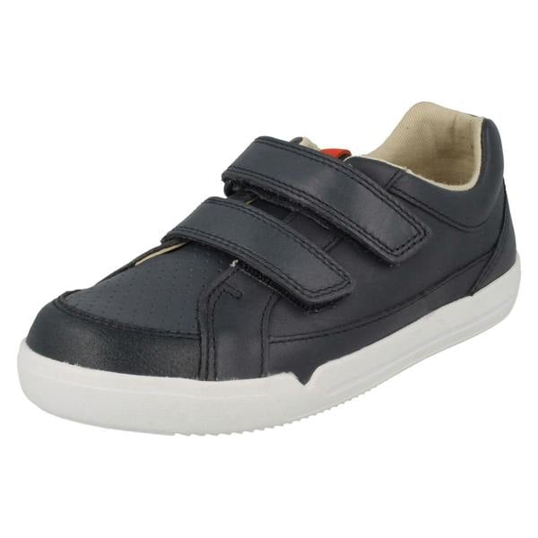 Clarks Boys Clarks Casual Hook And Loop Fastening Shoes Emery Walk K
