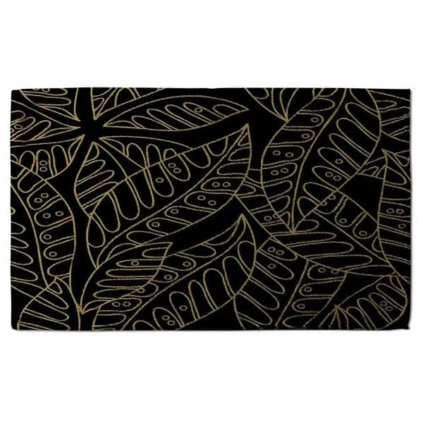 Benjamin Tate Design Lined Flower Print (Bath Towel)