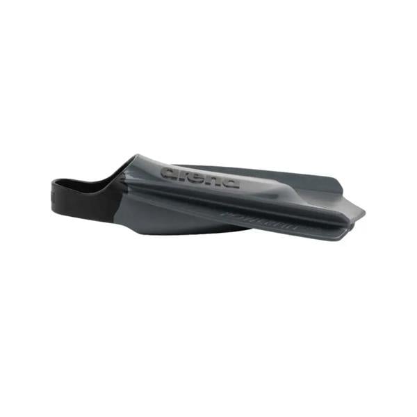Arena Powerfin Pro II competitive black swim fins with strap
