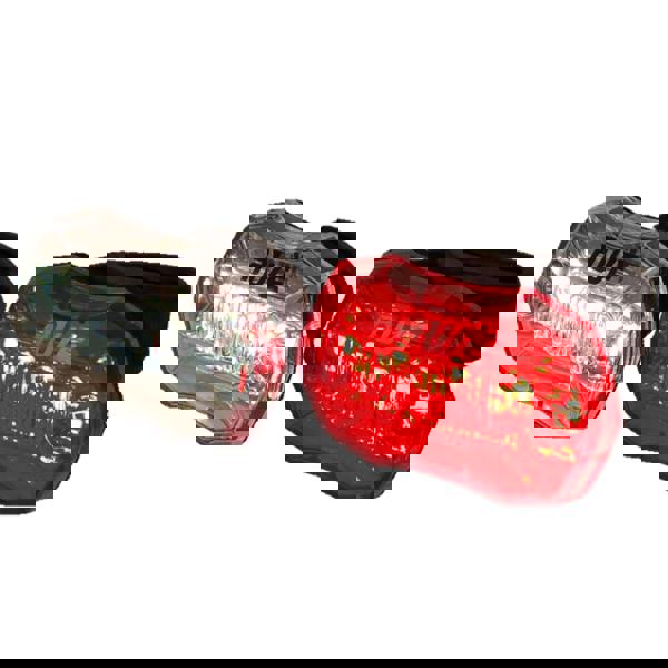 Awe Strobe 10 Diode SMD LEDs Bike Light Set, 5 Diode Front & 5 Diode Rear