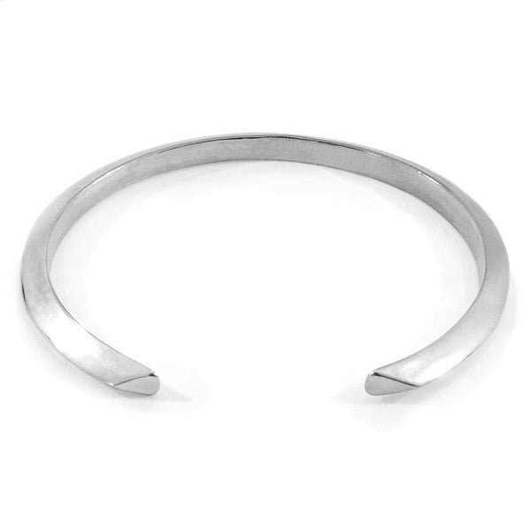 Anchor & Crew Benson Triagonal Maxi Wayfarer Silver Bangle