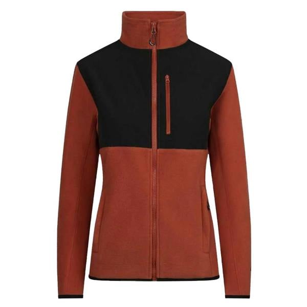 Trespass Womens/Ladies Arcade AT100 Contrast Fleece Jacket - Burnt Sienna - 