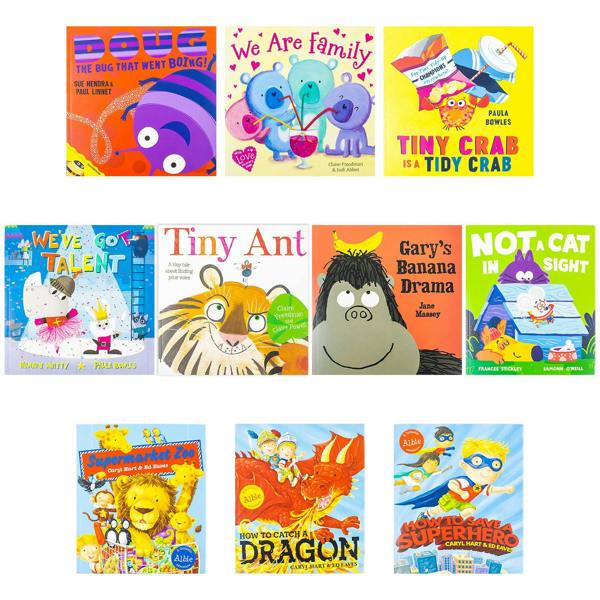 10 Picture Books Shrinkwrapped Bundle 1