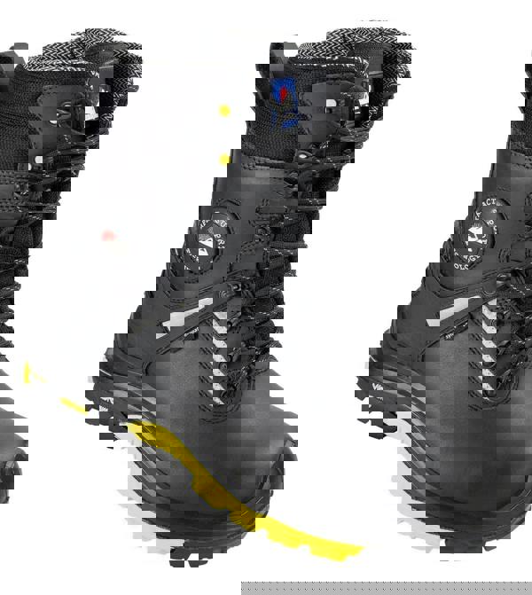 Himalayan Mens 8" Vibram Side-Zip Safety Non-Metallic Ankle Boots