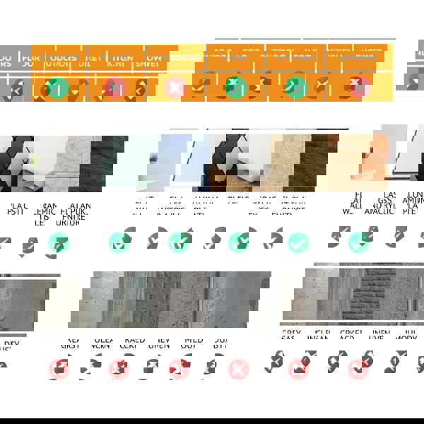 WT1529 - Colourful Moroccan Tiles Wall Stickers - 15 cm x 15 cm - 24 pcs.