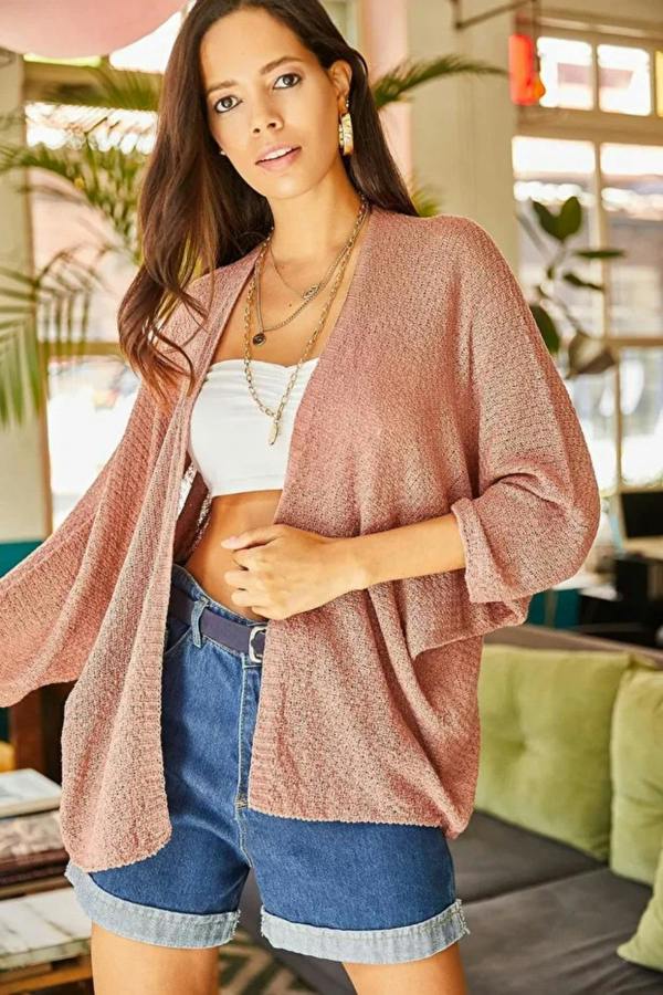 Hoxton Gal Batwing Sleeve Cozy Cardigan