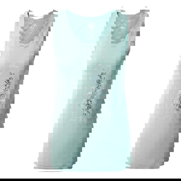 Dare 2B Womens/Ladies Harmonic Enjoy Each Day Bamboo Vest Top - Aquifer - 
