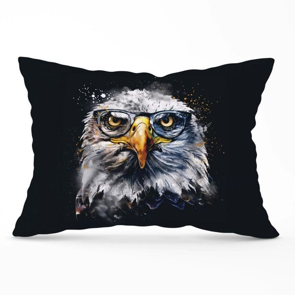 Warren Reed Eagle In Glasses Splashart Cushions