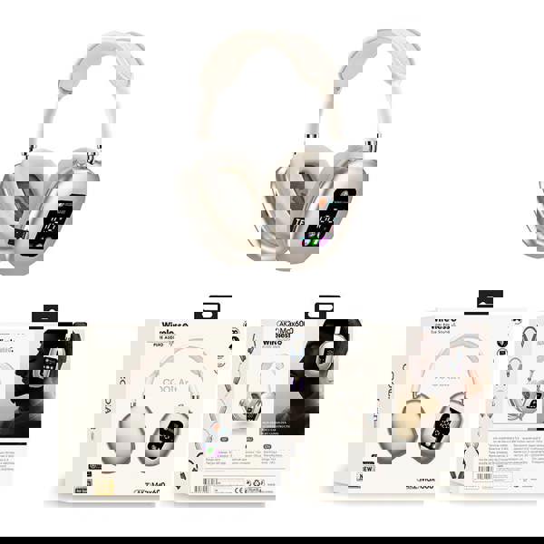 Leaper Wireless Head-mounted Bluetooth Headphones with Digital Display