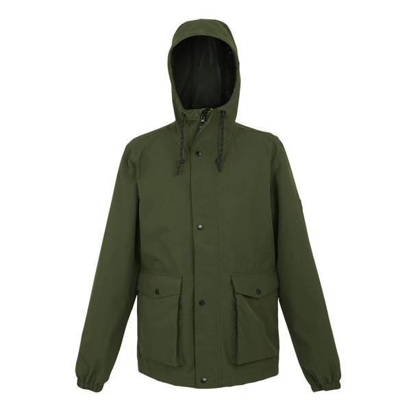 Regatta Mens Bayano II Waterproof Jacket - Dark Khaki