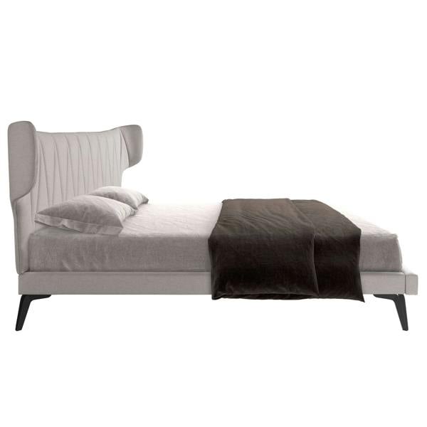 Angel Cerdá Light Grey Fabric Bed 7160