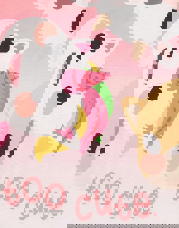 Adopt Me Girls Pink Short Sleeve Short Leg Pyjama Set