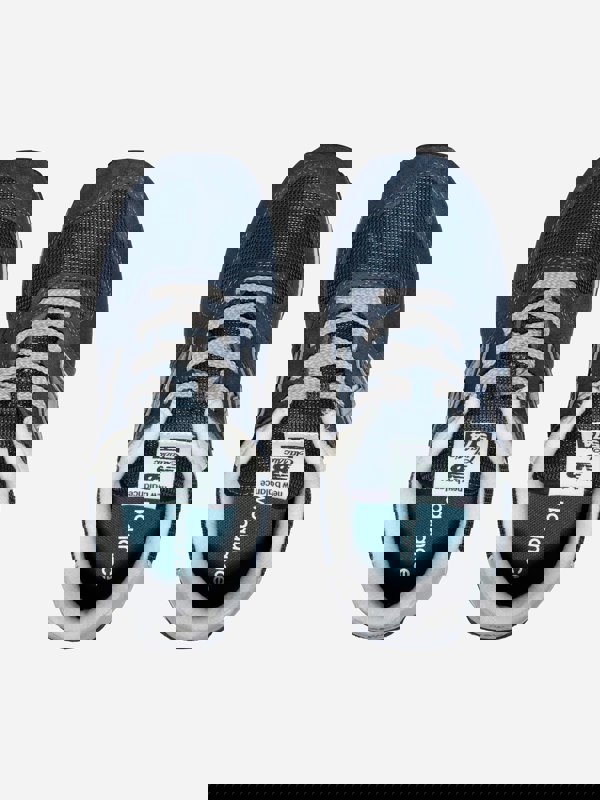 New Balance Kids 574 Lace Up Logo Trainers in Navy