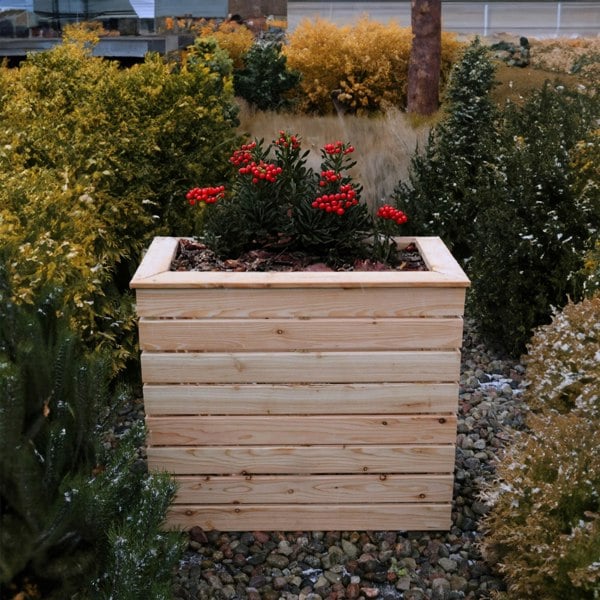 Pia Larch Planter - Best Shed