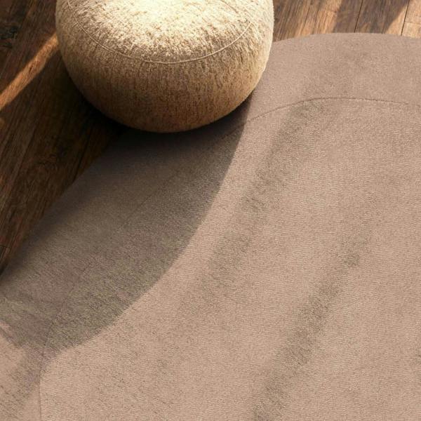 Villeroy & Boch 1812 Wool Rug Organic Round Kari Natural Beige