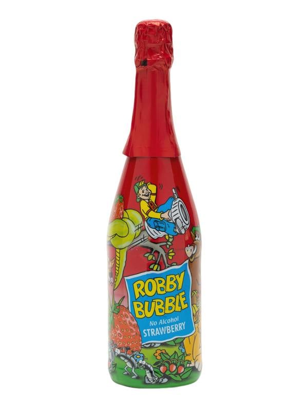 Robby Bubble Strawberry Alcohol Free Kids Champagne
