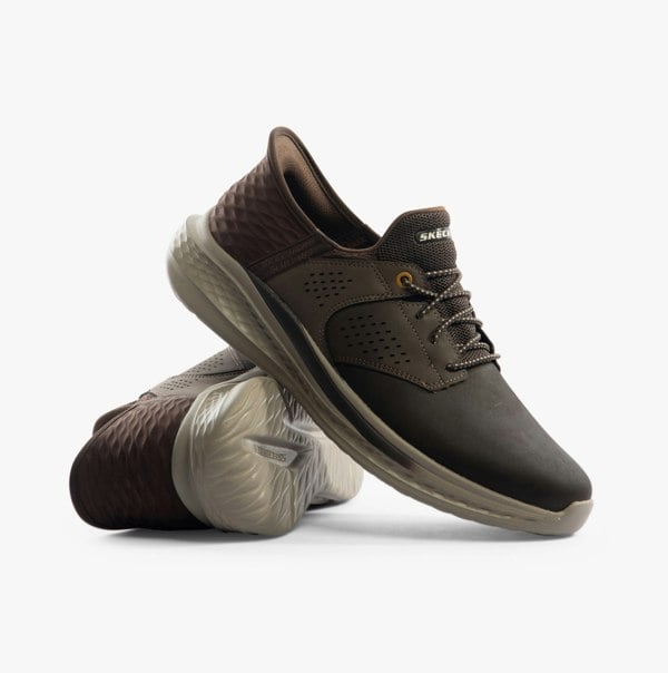 Skechers 210890/CHOC SLADE - MACKLIN Mens Trainers Chocolate