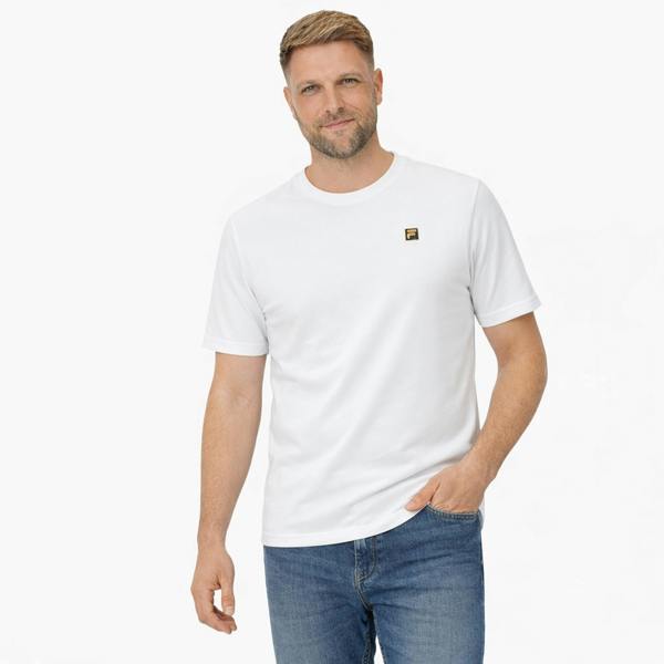 Fila Gold Yaxley 4 Premium T-Shirt Coconut Milk
