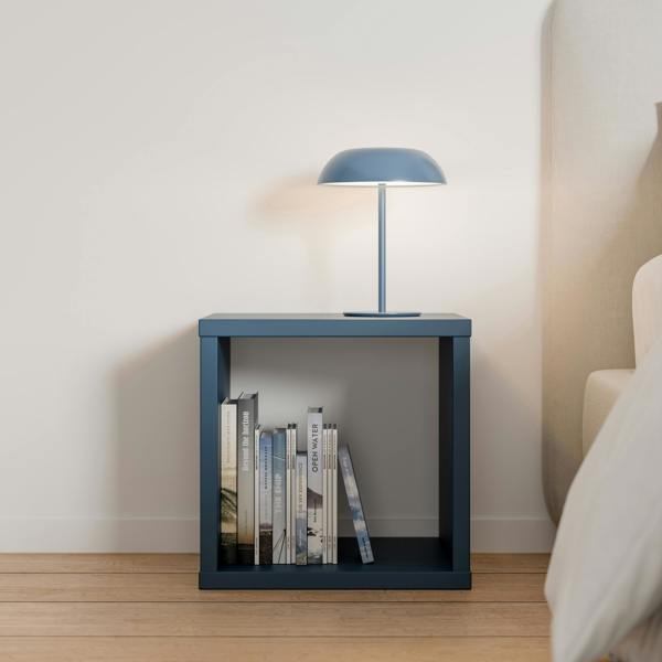 Furniture To Go Mauro Singular Storage Unit in Blue