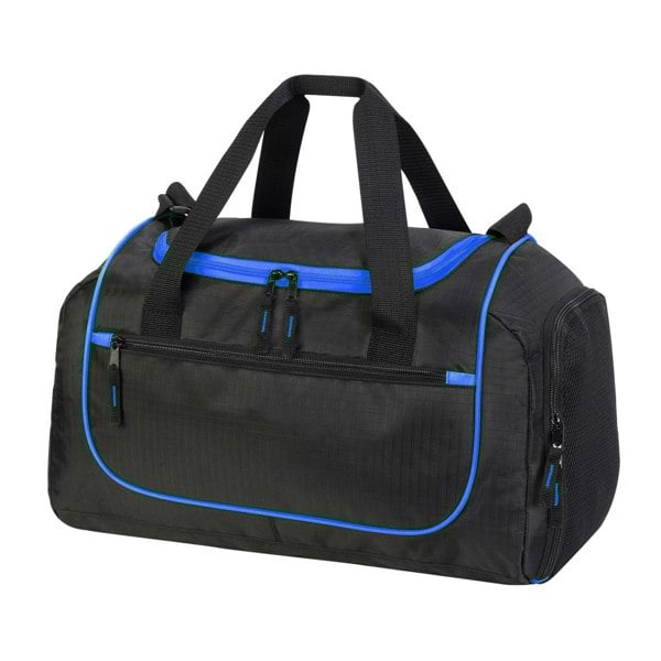 Shugon Piraeus Shoulder Strap Holdall Bag - Black/Royal