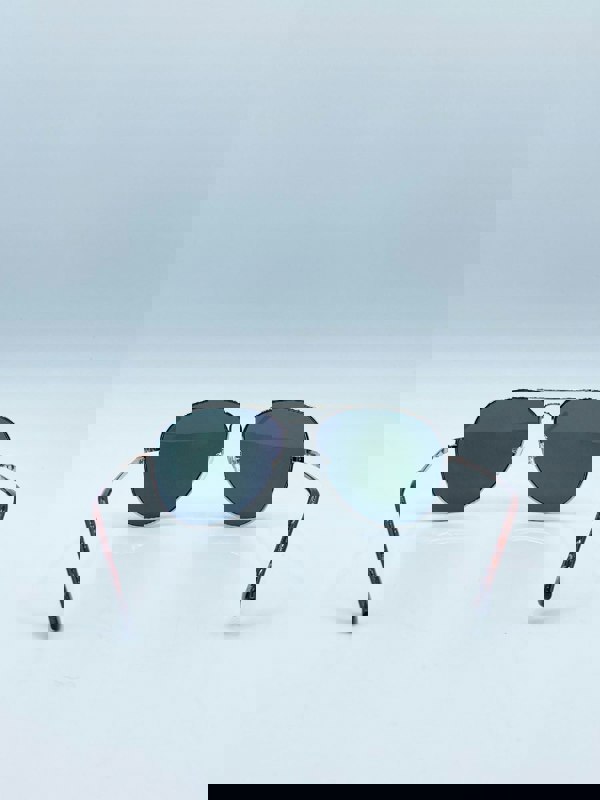 SVNX Gold Frame Aviators with Mirrored Pink Lenses