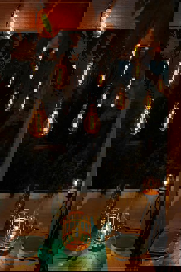 Luxform Solar Corfu Stringlights 15 Bulbs