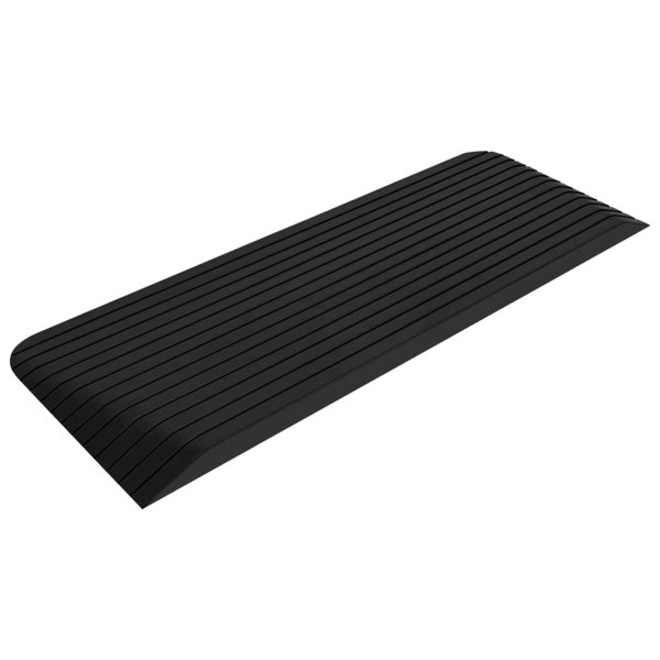 Berkfield Threshold Ramps 2 pcs 110x41x5 cm Rubber