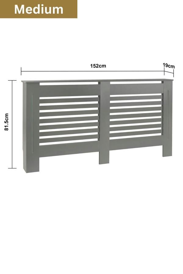 Groundlevel Wooden Radiator Cover