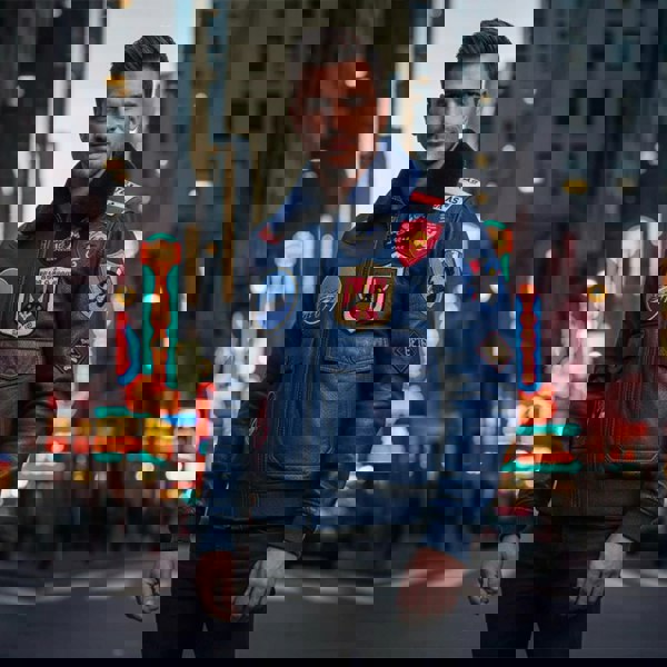 Leather Company Men's Cowhide Top Gun Maverick Leather Aviator Bomber Jacket