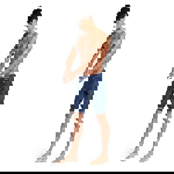 Navy Arena Powerskin ST NEXT Jammer with mild compression and sleek blue design