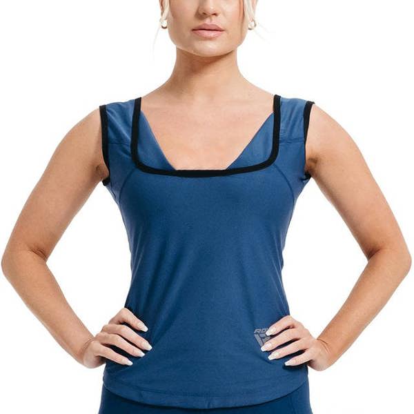 RDX Sports SWEAT VEST WOMEN'S W1 NAVY BLUE