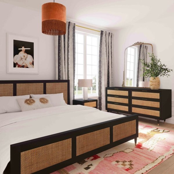 Furniture Edit Sierra Noir Bed in King Size