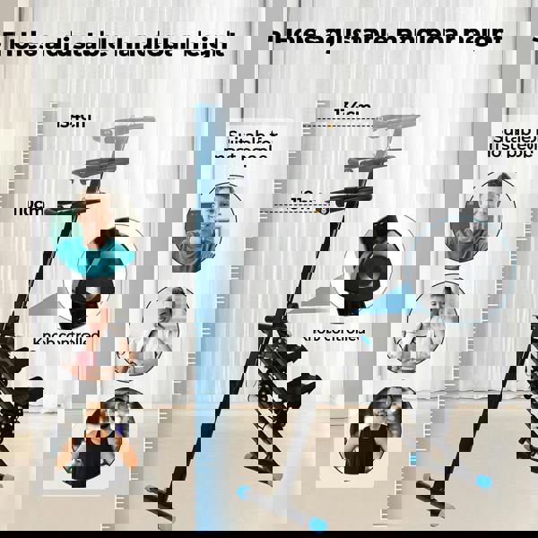 Centra Upgraded Vertical Stair Climber Foldable Stair Stepper Exercise Machine