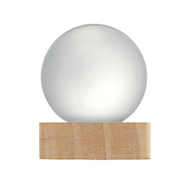 MidOcean LED Glass Desk Lamp - Wood - 