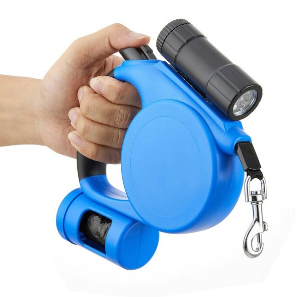 PetVoyage 5M Retractable Leash with LED and Waste Dispenser Living and Home