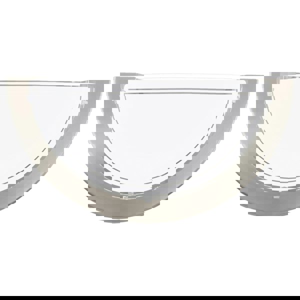 EGLO Planet 1 Semi-Circular Steel Matte Nickel Ceiling Light