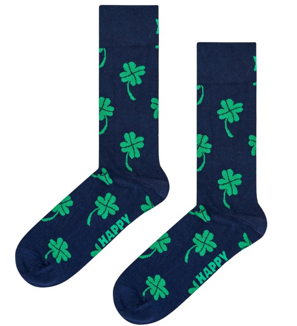 Happy Socks Big Luck Socks, Navy
