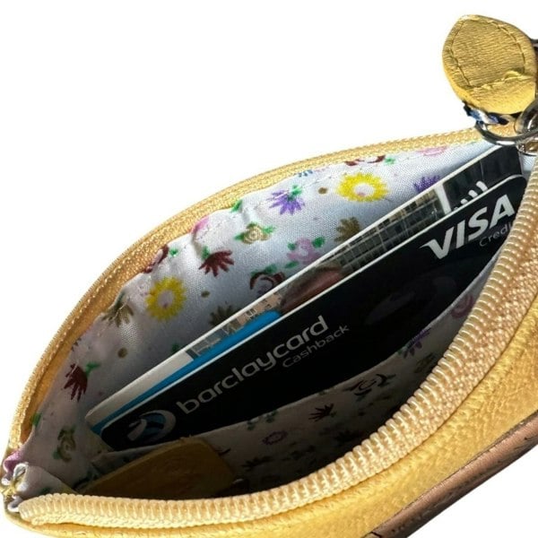 Mala Leather Highland Cow Letterbox Gift Set – Genuine Leather Purse & Keyring