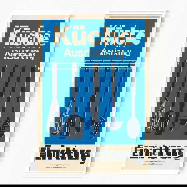 Reign&Hail Kuche Kitchen Print