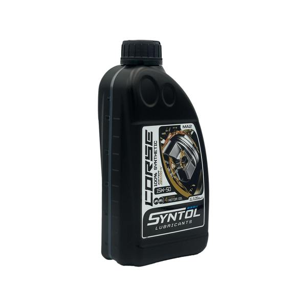 Syntol Motorcycle Motorbike Corse 4T 15W-50 Fully Synthetic Oil