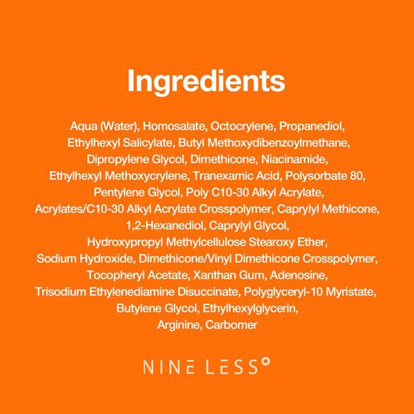 NINELESS MELA-PRO TXA Sunscreen 100ml