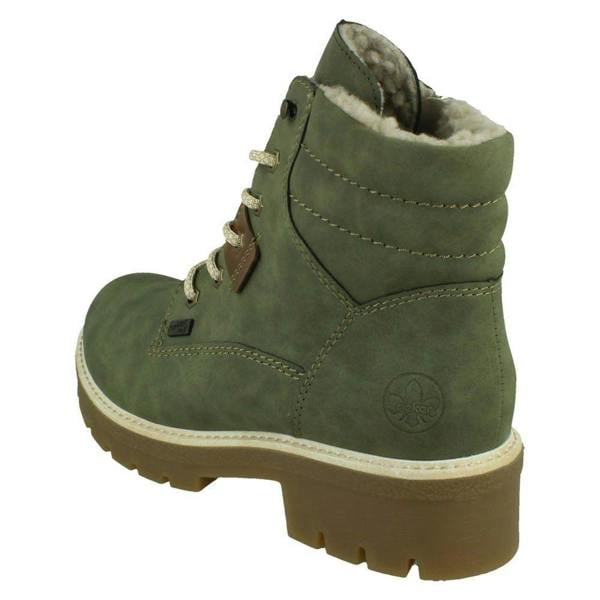 Rieker Ladies Rieker-Tex Faux Fur Lined Ankle Boots Y8120